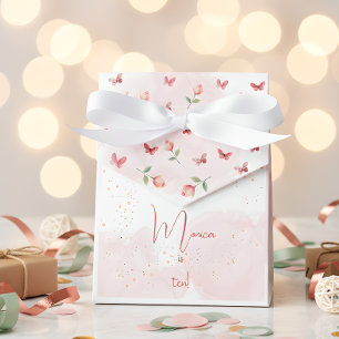 Dance and twirl cute ballerina ballet kid birthday favour box