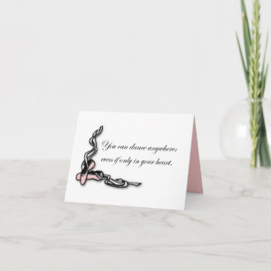 Dance Anywhere Note Card