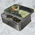 Dance at Bougival by Pierre Renoir, Vintage Art Jigsaw Puzzle<br><div class="desc">Dance at Bougival (1883) by Pierre Renoir is a vintage impressionism fine art love and romance portrait painting. The newly wed dancers are dressed in casual clothes and wearing hats. A romantic newlywed man and woman couple ballroom dancing. About the artist: Pierre-Auguste Renoir an artist who was a leading painter...</div>