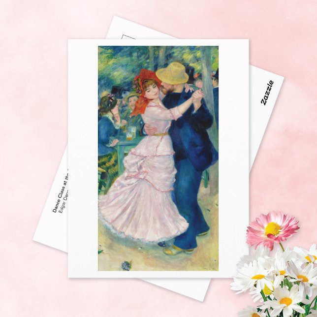 Dance at Bougival Pierre-Auguste Renoir  Postcard (Creator Uploaded)