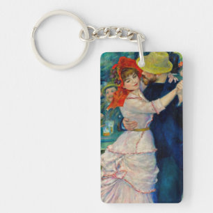 Dance at Bougival Pierre Renoir Key Ring
