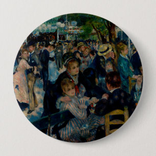 Dance at Le Moulin de la Galette - Auguste Renoir 10 Cm Round Badge