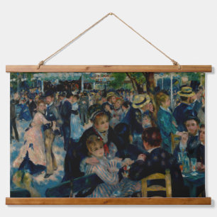 Dance at Le Moulin de la Galette - Auguste Renoir Hanging Tapestry