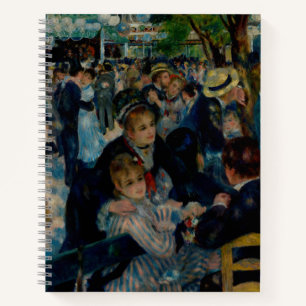 Dance at Le Moulin de la Galette - Auguste Renoir Notebook