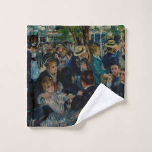 Dance at Le Moulin de la Galette - Auguste Renoir Wash Cloth