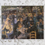 Dance at Le Moulin de la Galette by Pierre Renoir Jigsaw Puzzle<br><div class="desc">Dance at Le Moulin de la Galette (1876) by Pierre Renoir is a vintage impressionism fine art painting. The dancers look to be enjoying themselves and celebrating with a party. Quite possibly Renoir's best known masterpiece. An open-air scene crowded with people having fun dancing at a popular dance garden restaurant...</div>
