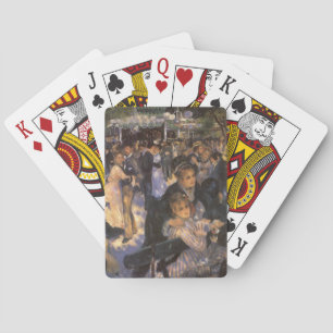 Dance at Le Moulin de la Galette by Pierre Renoir Playing Cards