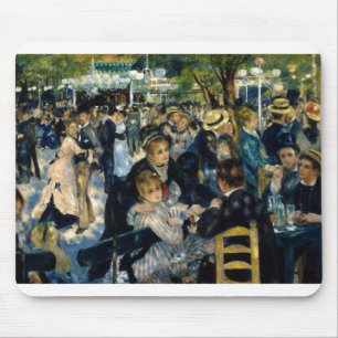 Dance at Le Moulin de la Galette by Renoir Mouse Pad