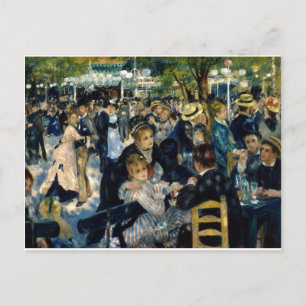Dance at Le Moulin de la Galette by Renoir Postcard