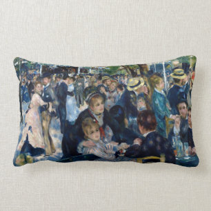 Dance at Le Moulin de la Galette Lumbar Cushion