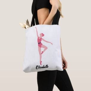 Dance Ballerina Personalised Tote Bag – Elegant 