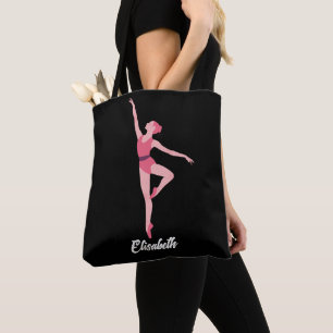 Dance Ballerina Personalised Tote Bag – Elegant
