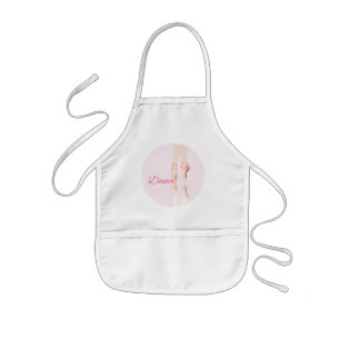 Dance Ballet Slippers Kids Apron