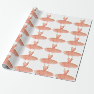 Dance ballet wrapping paper 