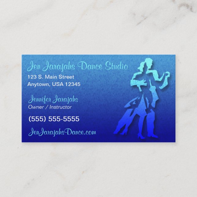 Dance Business Card (Front)