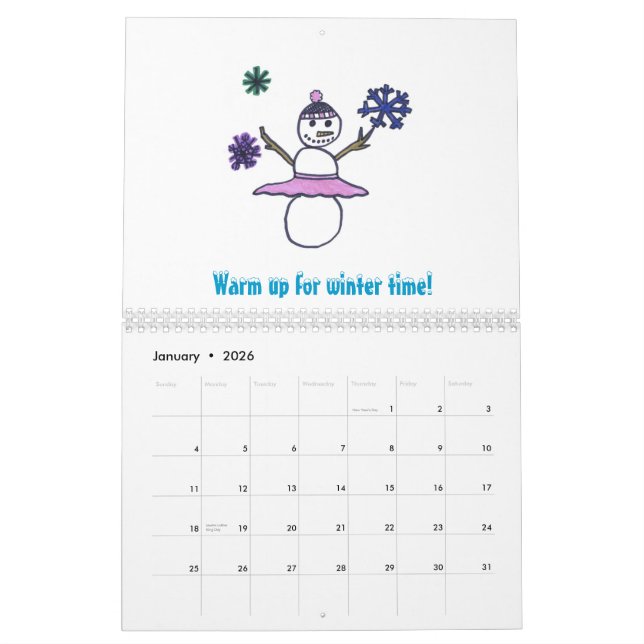 Dance Calendar 2012 (Jan 2026)