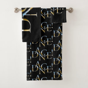 Dance! (Chrome) Bath Towel Set
