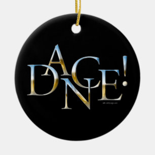 Dance! (Chrome) Ceramic Tree Decoration