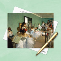 Dance Class Ballerinas Edgar Degas