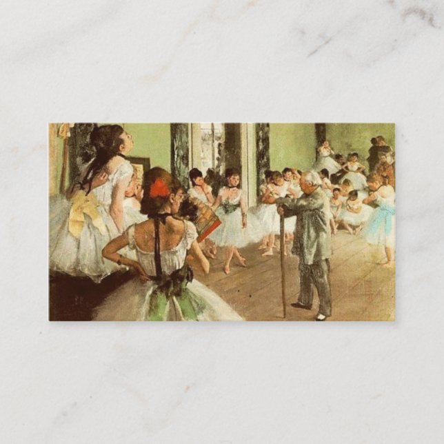 Dance Class Business Card (Front)