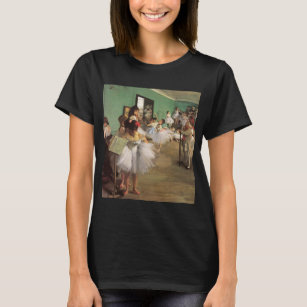 Dance Class by Degas, Vintage Impressionism Ballet T-Shirt