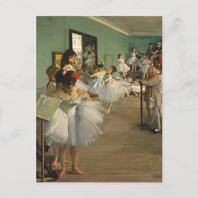 Dance Class Edgar Degas Postcard (Front)