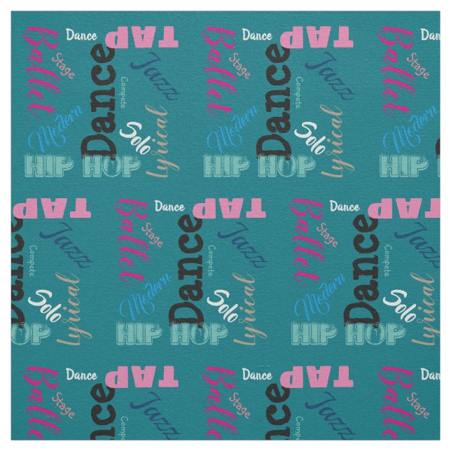 Dance Class Fabric (Swatch)