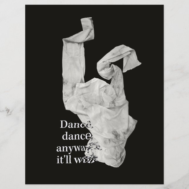 Dance Contemporary Art Dancing Cloth It Will Work  (Front)