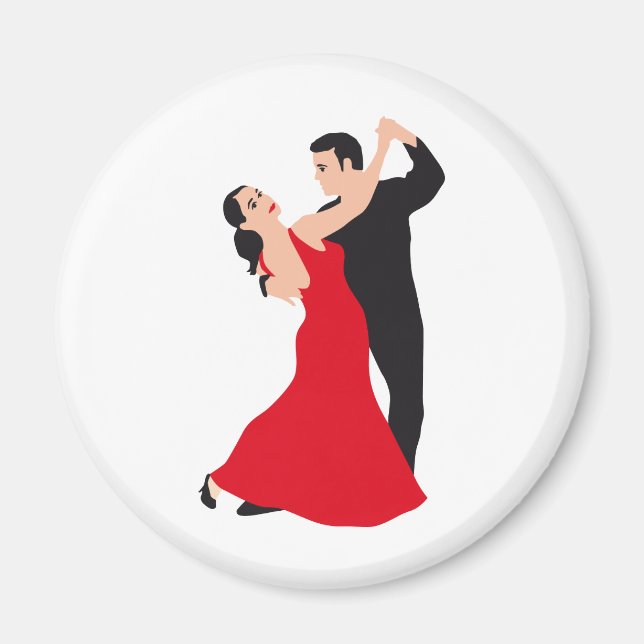 Dance couple magnet (Front)