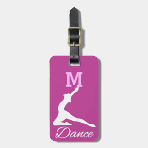 DANCE custom luggage tag