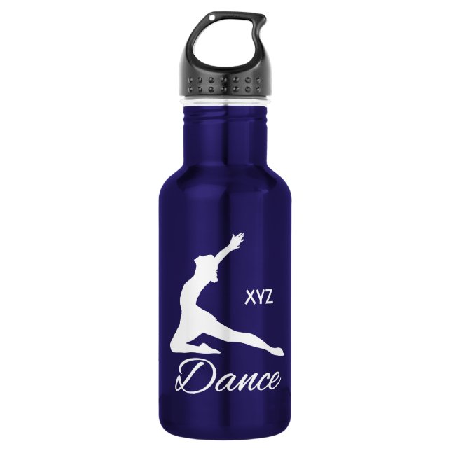 DANCE custom monogram 532 Ml Water Bottle (Front)