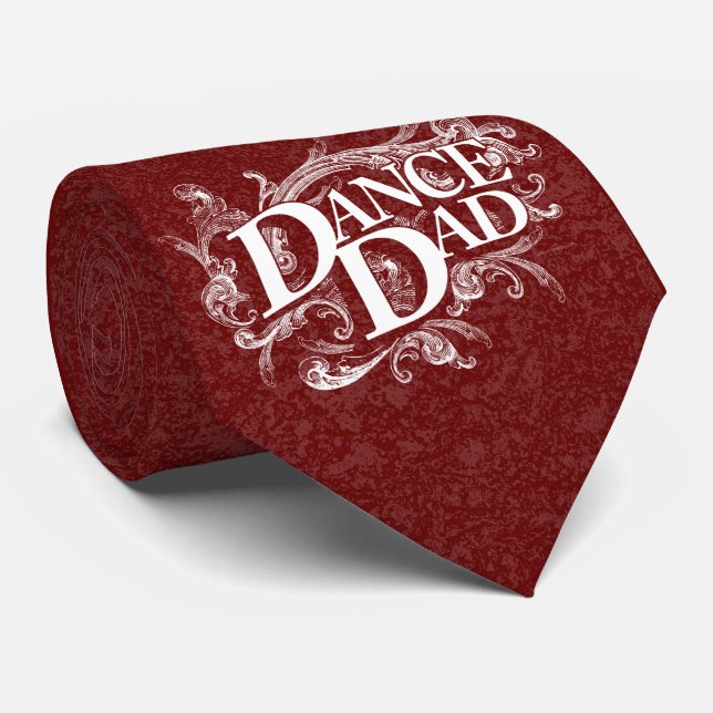 Dance Dad Tie (Rolled)
