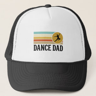 Dance Dad Vintage Retro Engraving Shirt Design_1 Trucker Hat