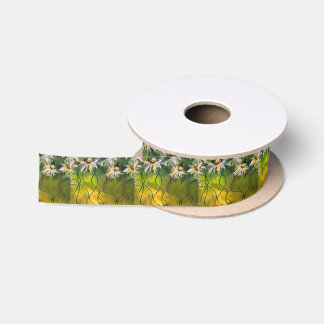 Dance Daisy Dance Surrealistic Art Satin Ribbon