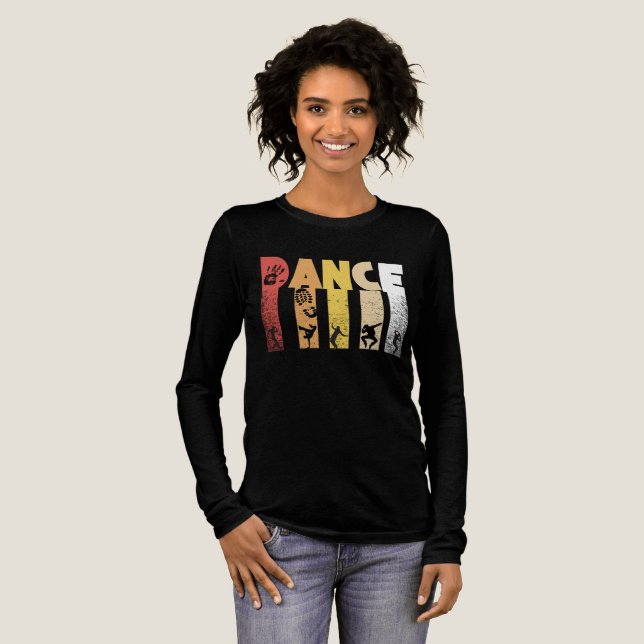 Dance . DAN01B 💃  Tri-Blend Shirt (Full Front)