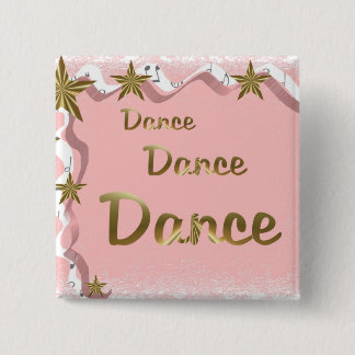 Dance Dance Dance 15 Cm Square Badge