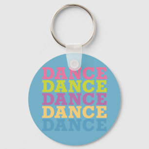 Dance Dance Key Ring