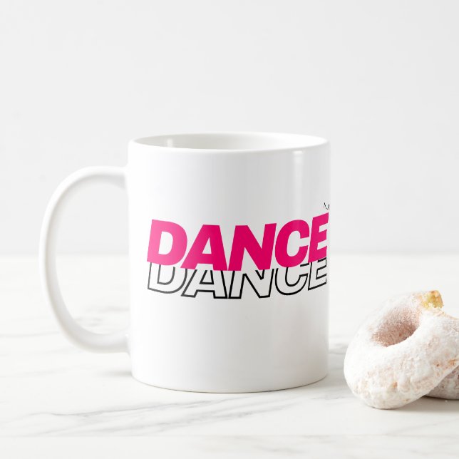 Dance Dance Mugs for Dance Lovers (With Donut)