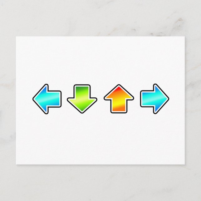 Dance Dance Revolution Postcard (Front)