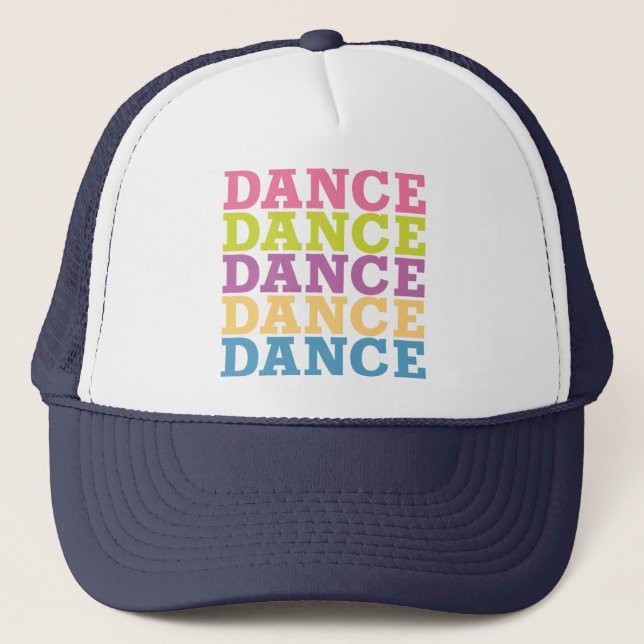 Dance Dance Trucker Hat (Front)
