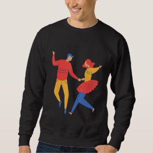 Dance Dancer Dancing Couple Dance Dance Class Cute Sweatshirt