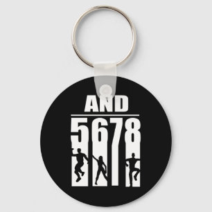 Dance Dancer Dancing Key Ring
