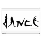 Dance Dancers Silhouettes Dancing Wall Decal