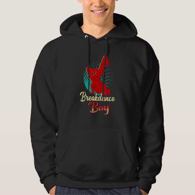 Dance Dancing Breakdance Boy 3 Hoodie (Front)
