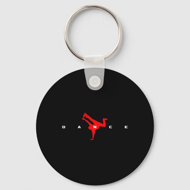 Dance Dancing Dancer  Key Ring (Front)