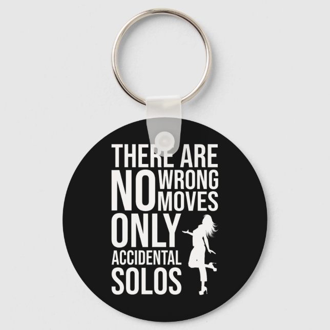 Dance Dancing - Funny Dancer  Key Ring (Front)