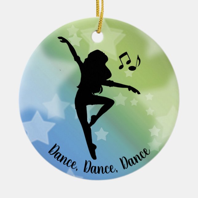Dance Dancing Ornament (Front)