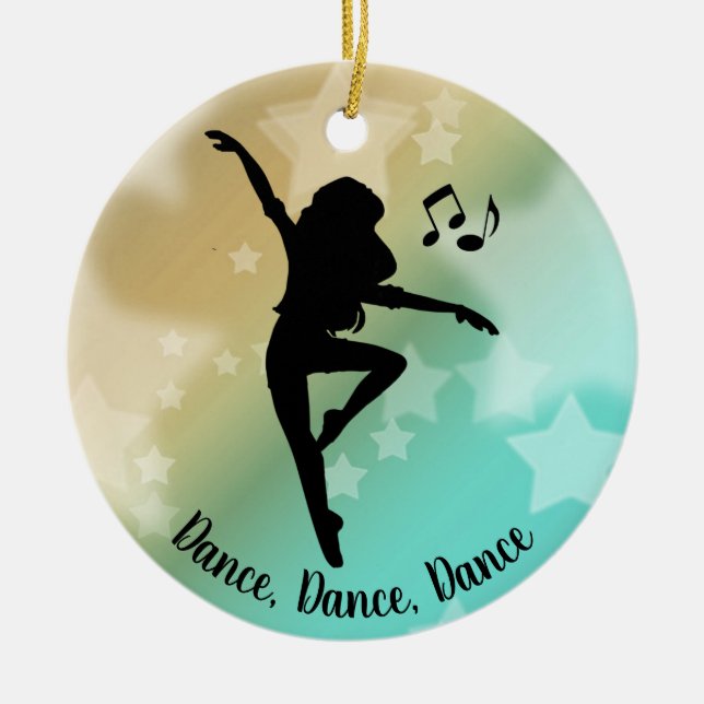 Dance Dancing Ornament (Front)