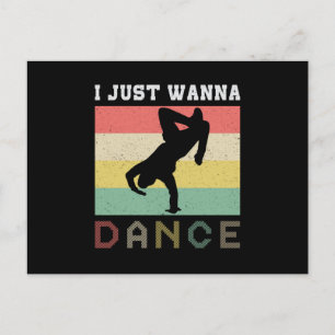 Dance Dancing Party Music Dancer Sport Gift Idea Postcard
