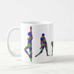 Dance Dancing Silhouette Mug (multicolors)
